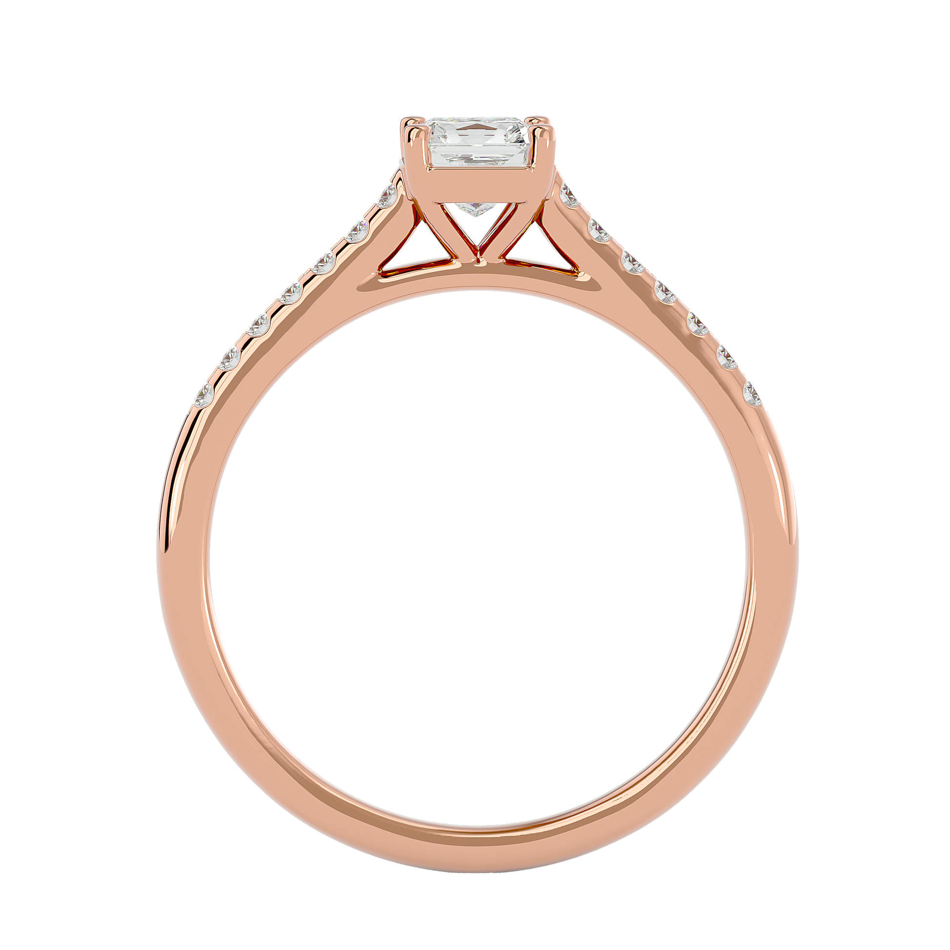 Ada - Rose Gold - ada-RG-princess-front