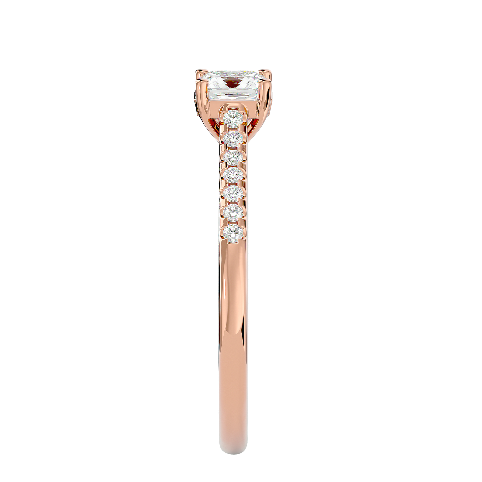 Ada - Rose Gold - ada-RG-princess-side