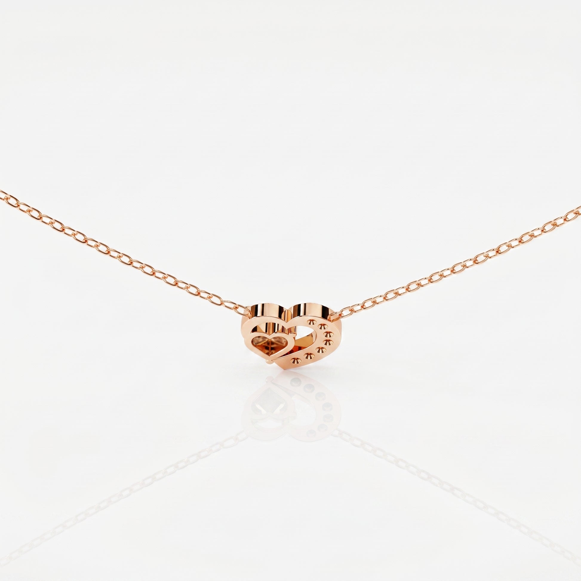 Adelaide - Rose Gold - adelaide-RG-heart-front