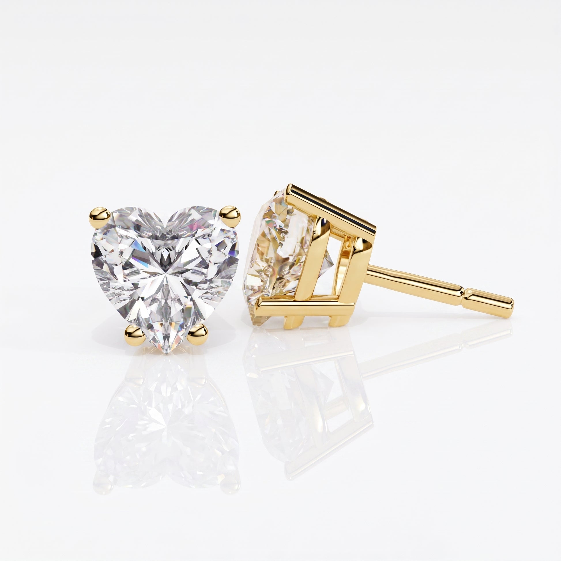 Alba - Yellow Gold - alba-YG-round-angle