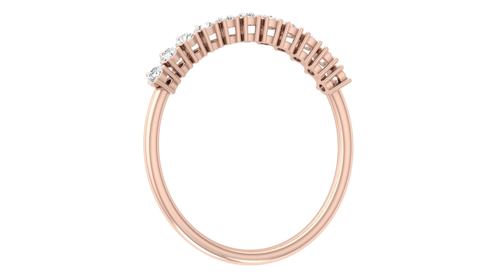 Amelie - Rose Gold - amelie-RG-round-front