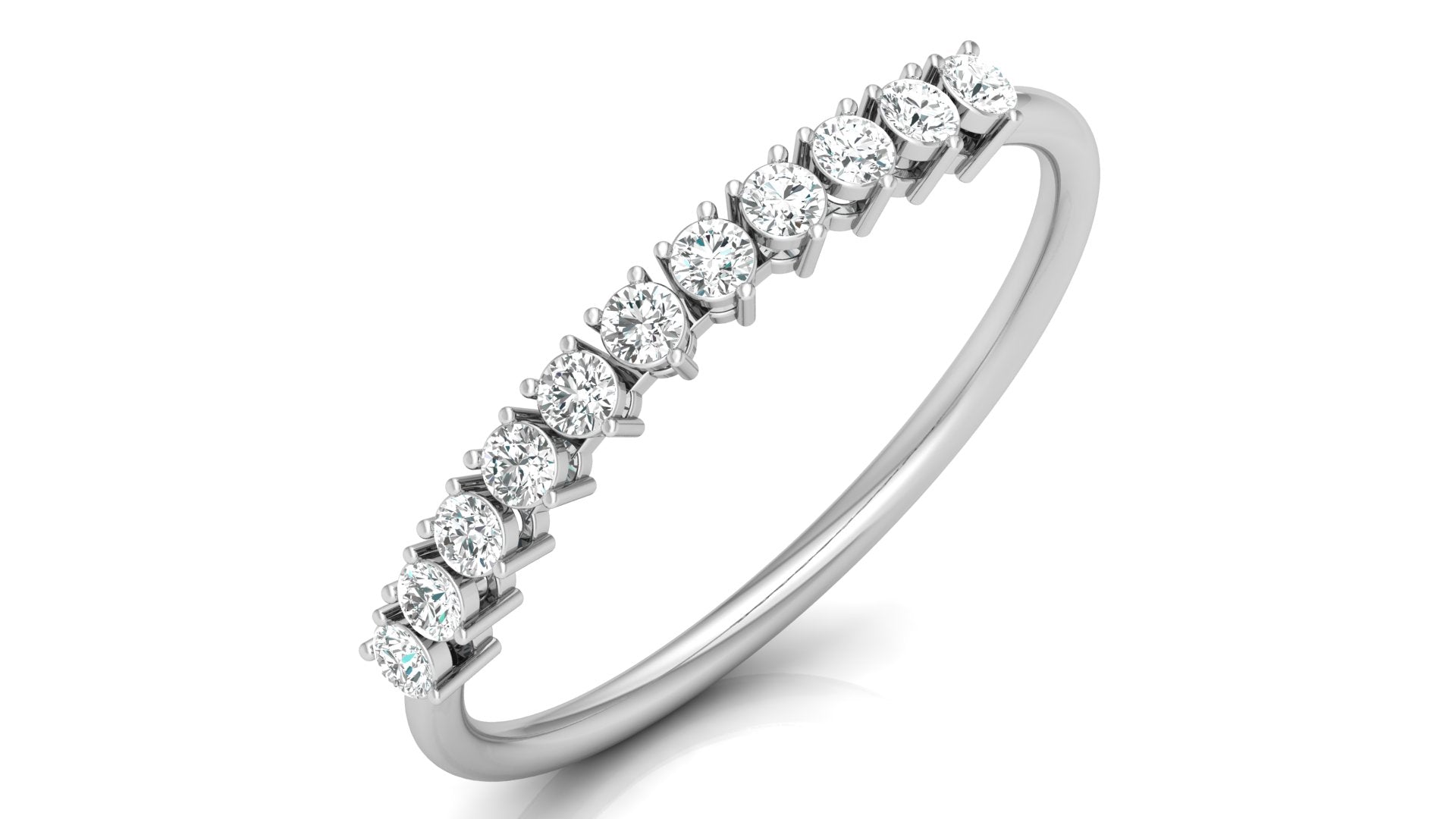 Amelie - White Gold - amelie-WG-round-angle