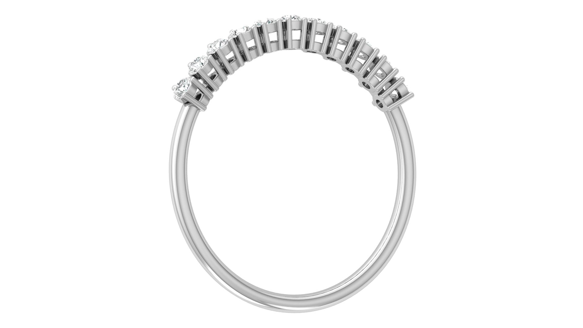 Amelie - White Gold - amelie-WG-round-front