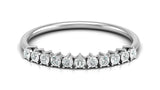 Amelie - Classic Petite Stackable Lab Grown Diamond Wedding Band