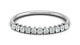 Amelie - Classic Petite Stackable Lab Grown Diamond Wedding Band