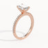 Andy - Rose Gold - andy-RG-emerald-angle