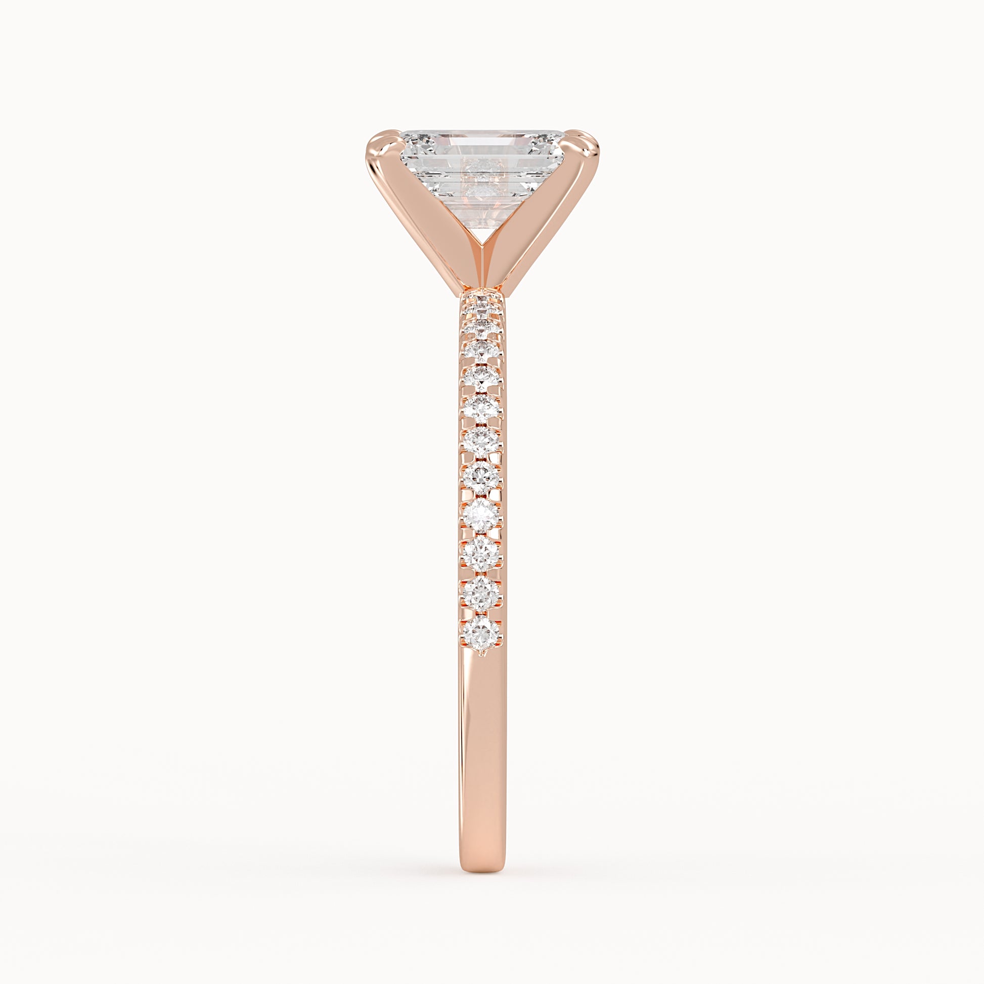 Andy - Rose Gold - andy-RG-emerald-side