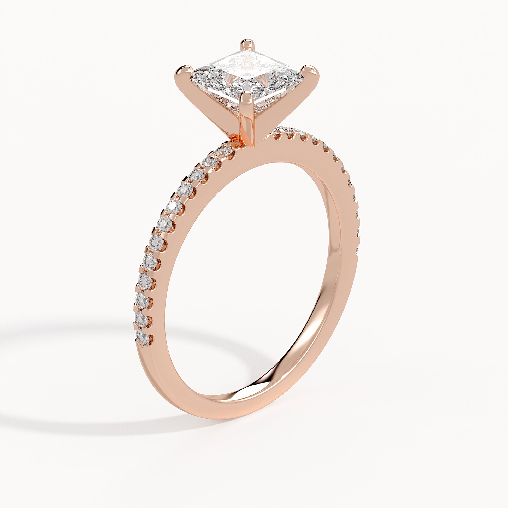 Andy - Rose Gold - andy-RG-princess-angle