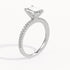 Andy - White Gold - andy-WG-emerald-angle