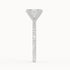 Andy - White Gold - andy-WG-emerald-side