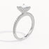 Andy - White Gold - andy-WG-princess-angle