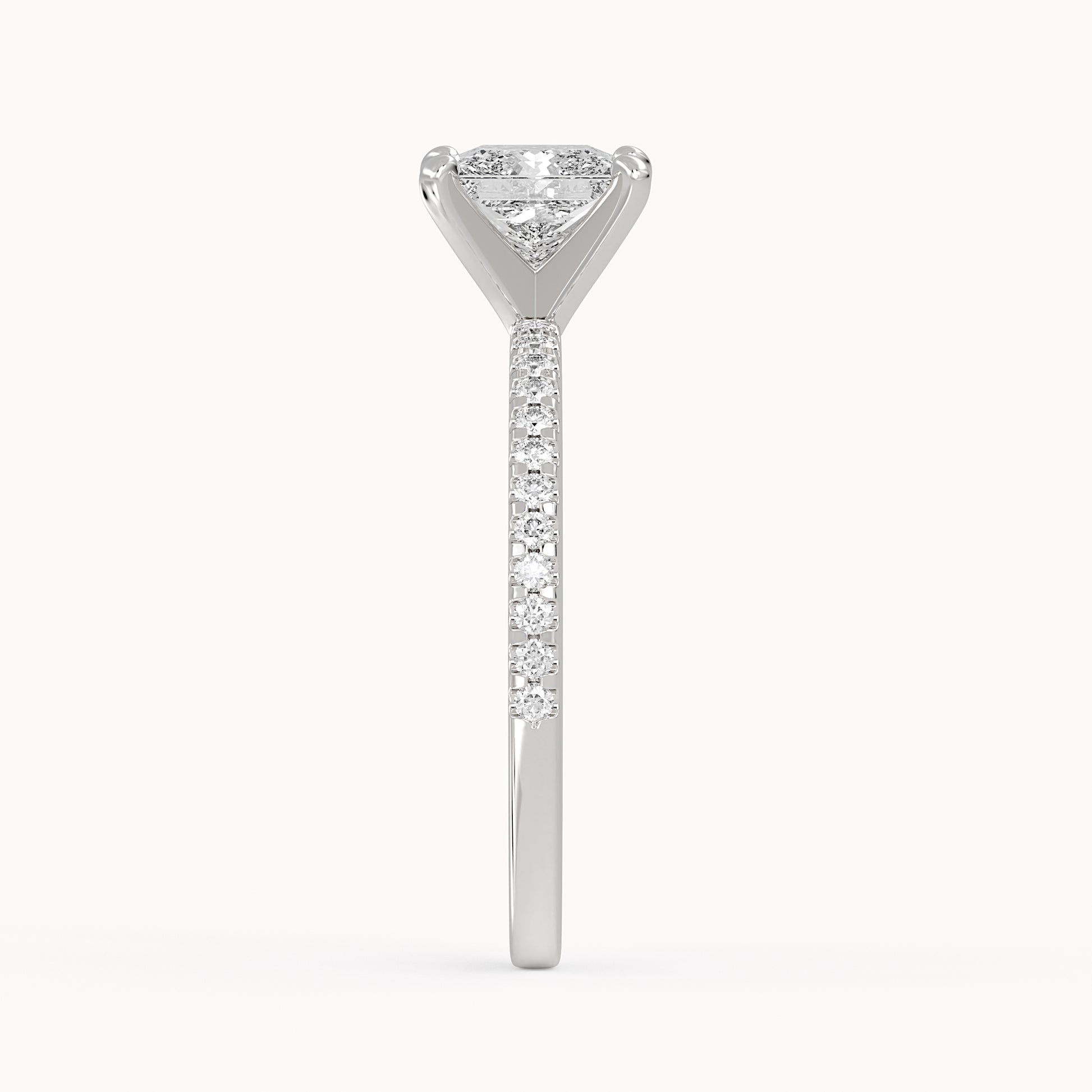 Andy - White Gold - andy-WG-princess-side