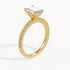 Andy - Yellow Gold - andy-YG-emerald-angle