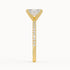 Andy - Yellow Gold - andy-YG-emerald-side