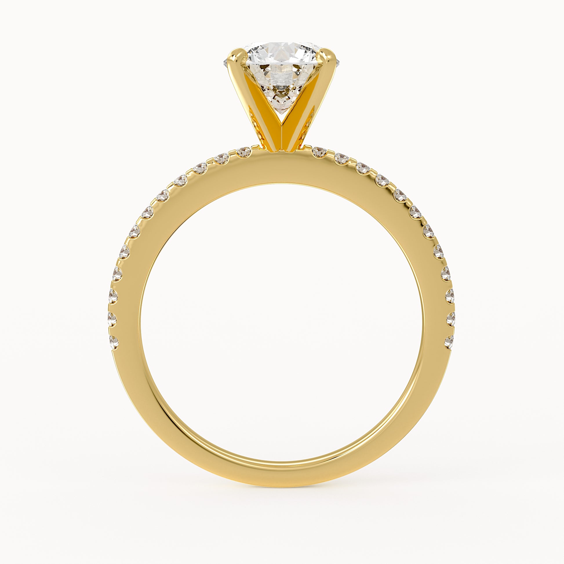 Andy - Yellow Gold - andy-YG-round-front