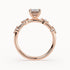Aria - Rose Gold - aria-RG-emerald-front