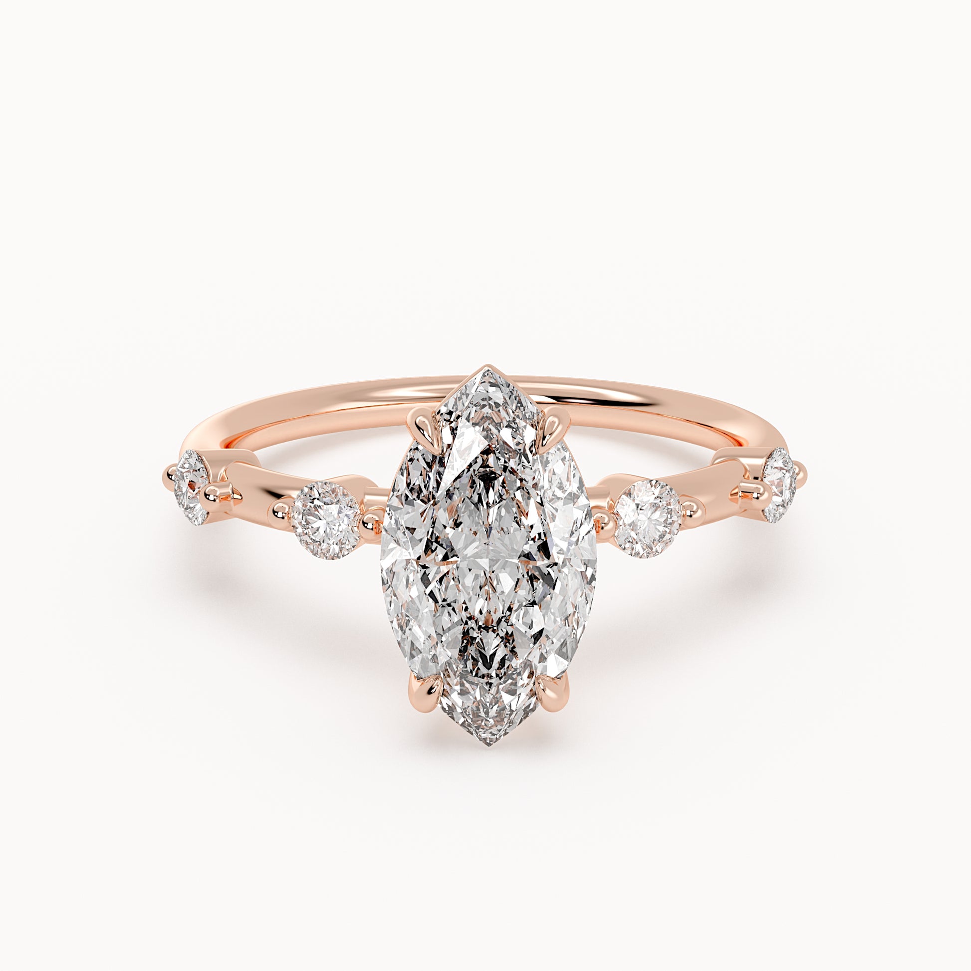 Aria - Rose Gold - aria-RG-marquise-hero