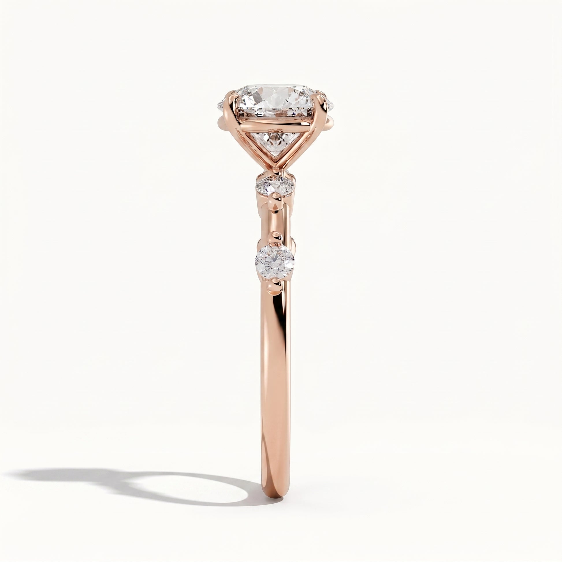 Aria - Rose Gold - aria-RG-round-side