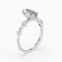 Aria - White Gold - aria-WG-marquise-angle