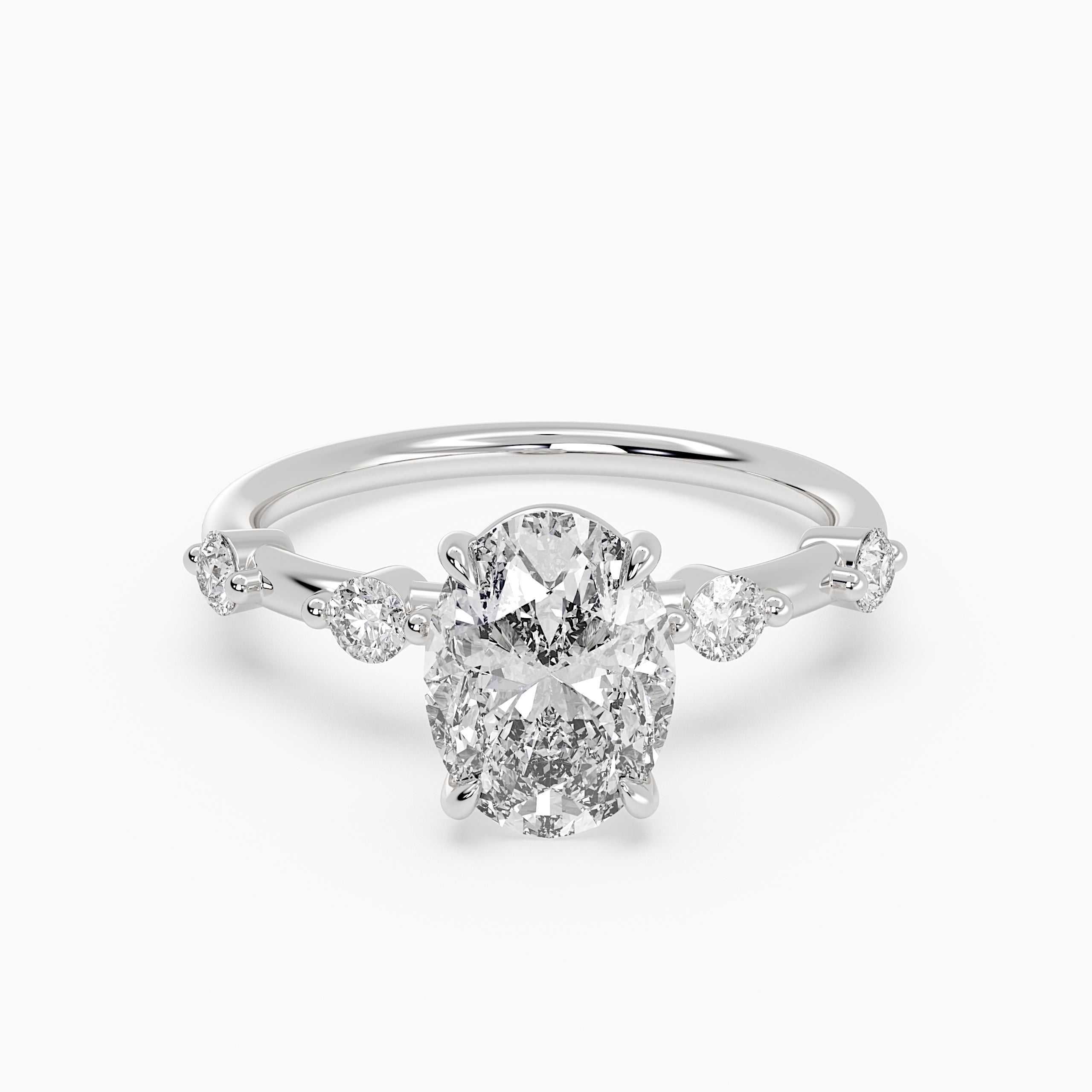 Aria - White Gold - aria-WG-oval-hero