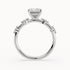 Aria - White Gold - aria-WG-princess-front