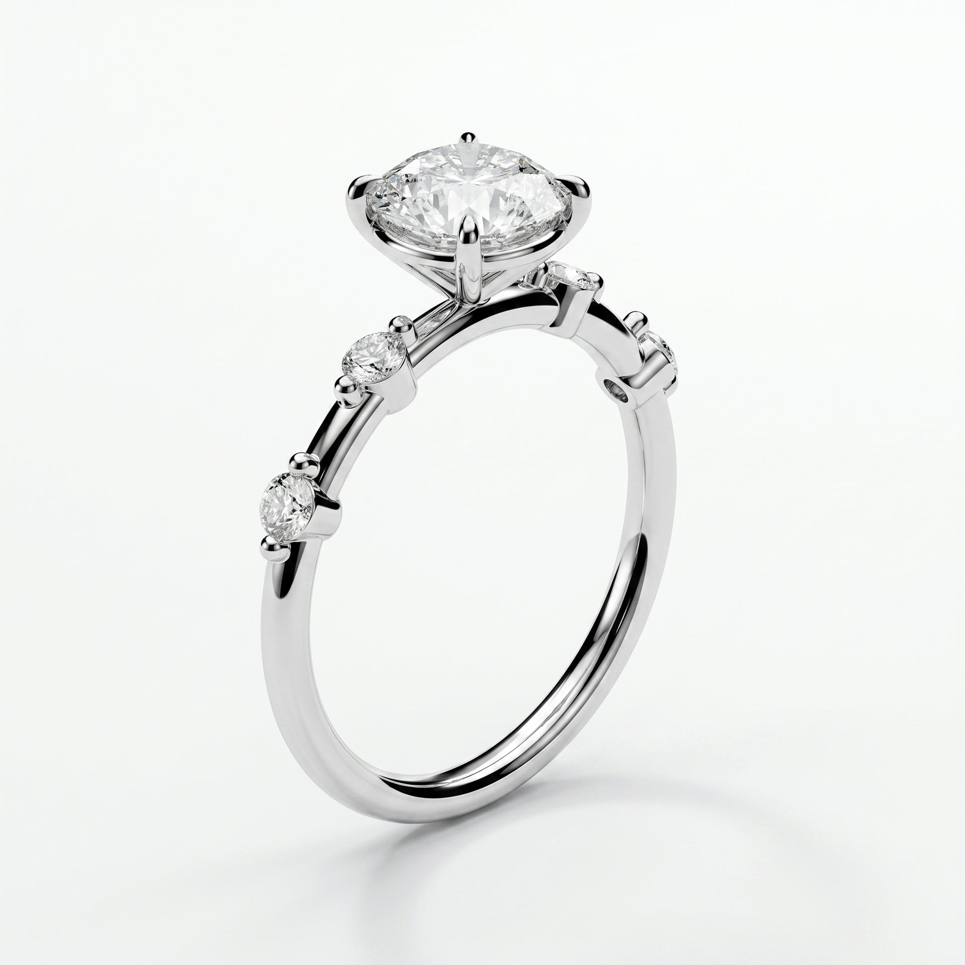 Aria - White Gold - aria-WG-round-angle