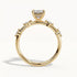Aria - Yellow Gold - aria-YG-emerald-front
