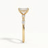 Aria - Yellow Gold - aria-YG-emerald-side