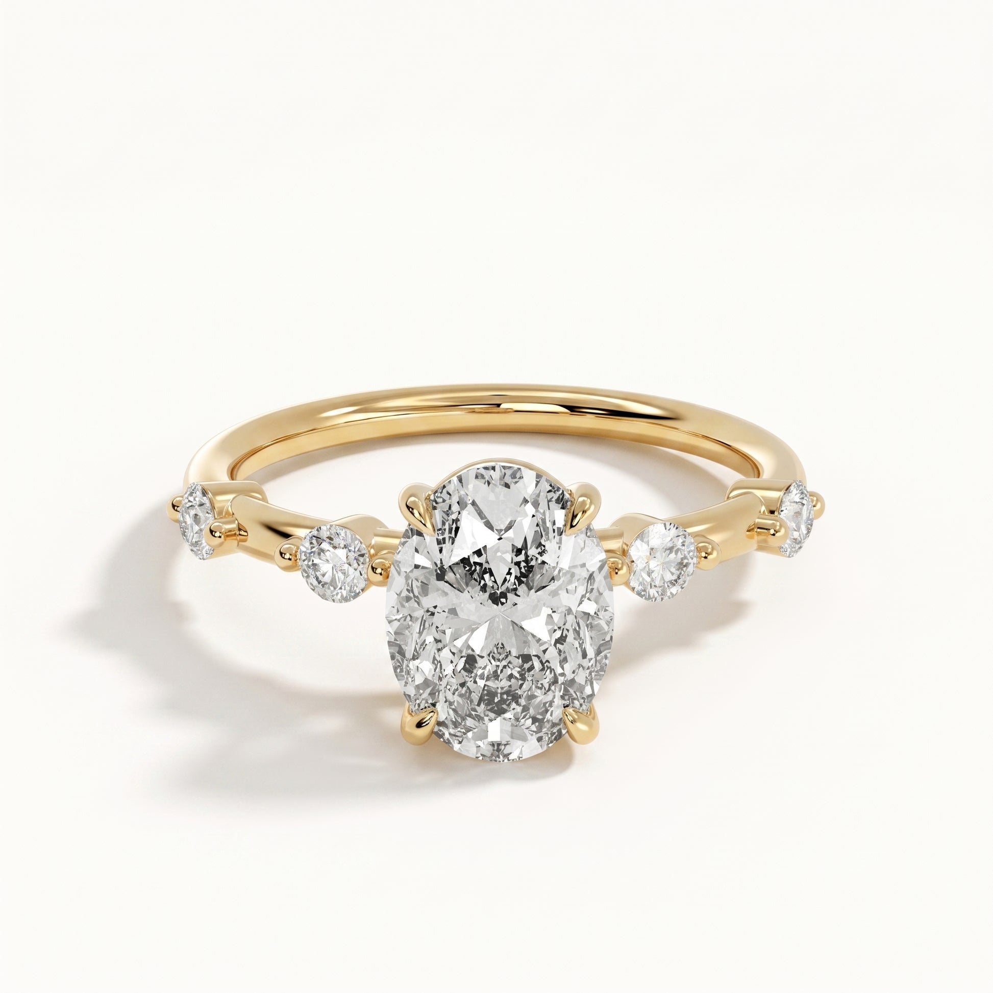 Aria - Yellow Gold - aria-YG-oval-hero