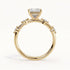Aria - Yellow Gold - aria-YG-princess-front