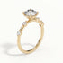 Aria - Yellow Gold - aria-YG-round-angle