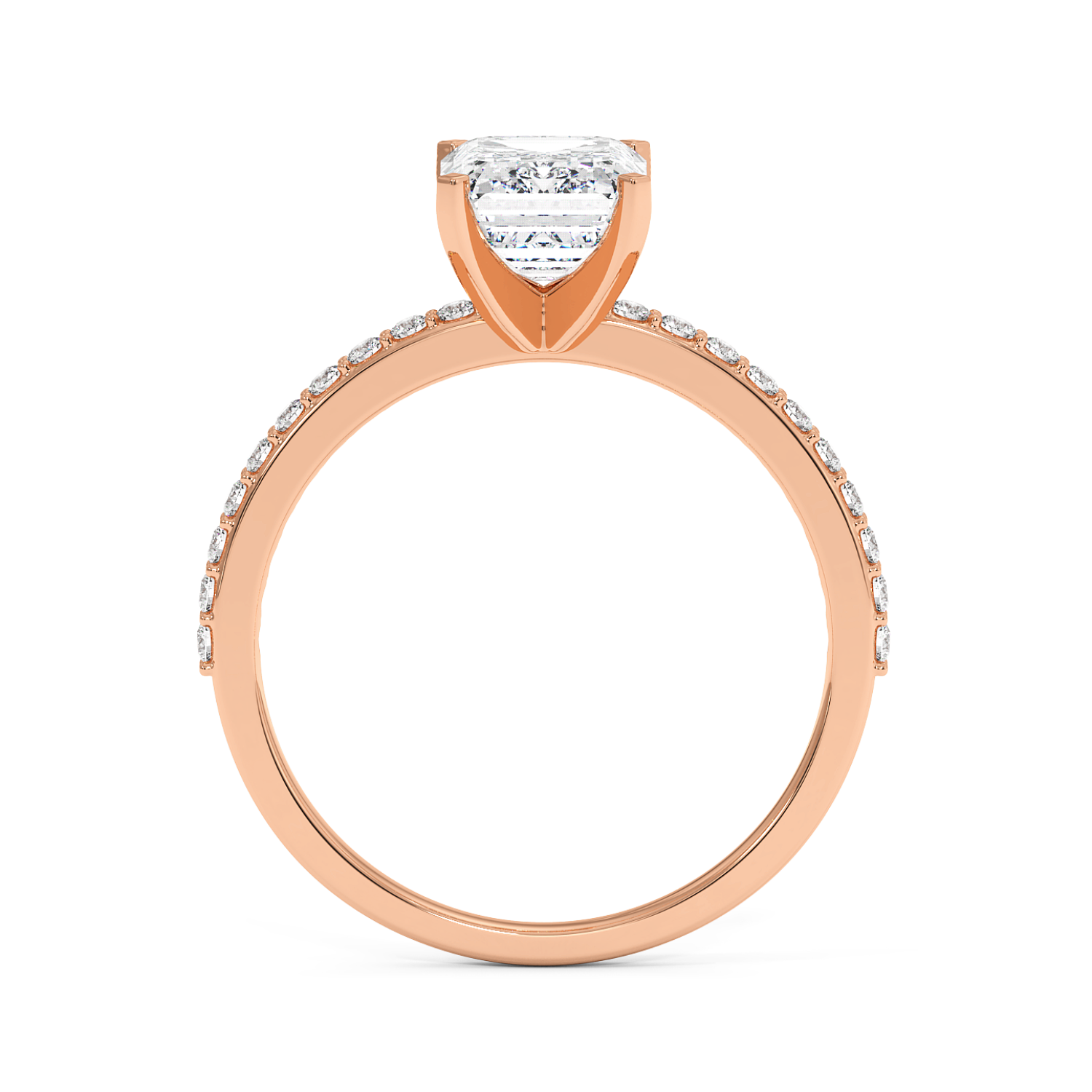 Ashnoor - Rose Gold - ashnoor-RG-emerald-front