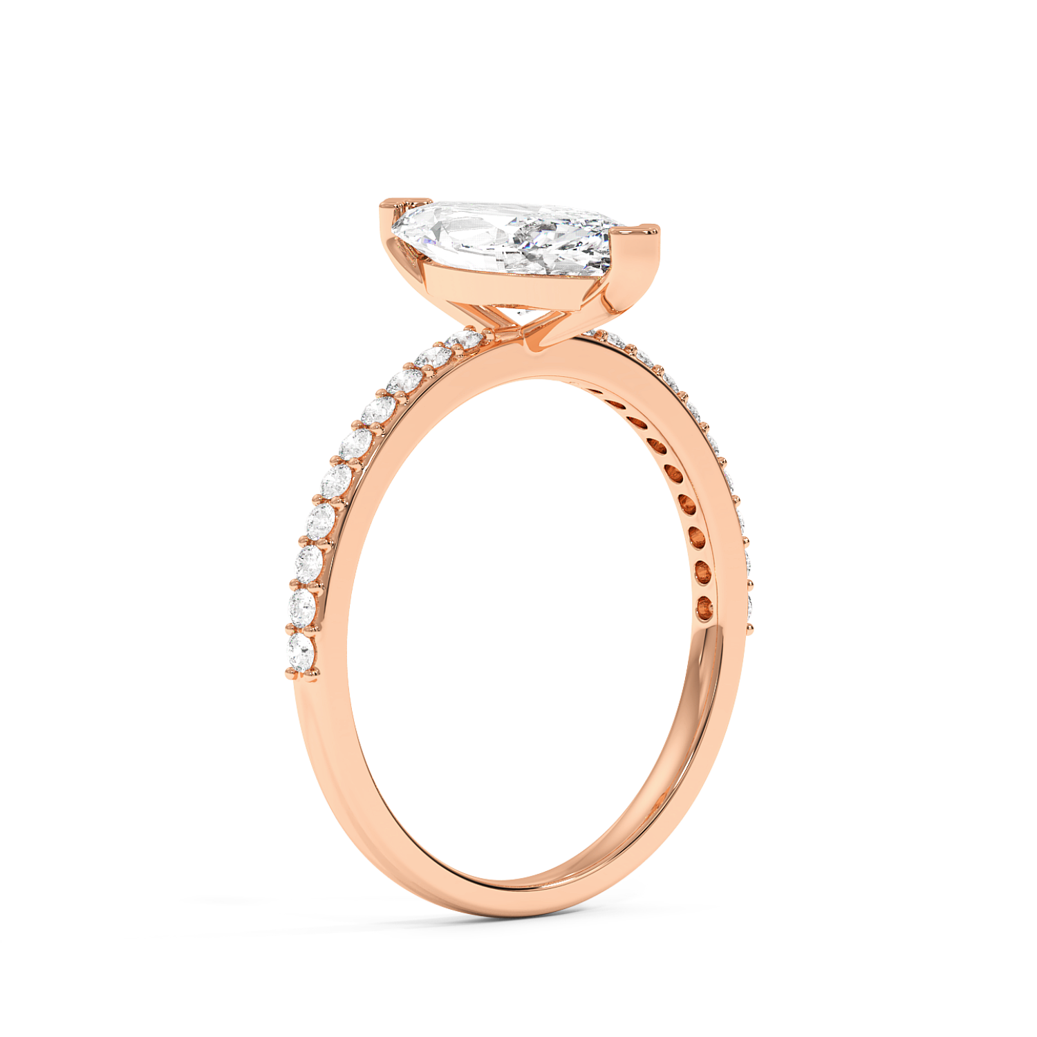 Ashnoor - Rose Gold - ashnoor-RG-marquise-angle