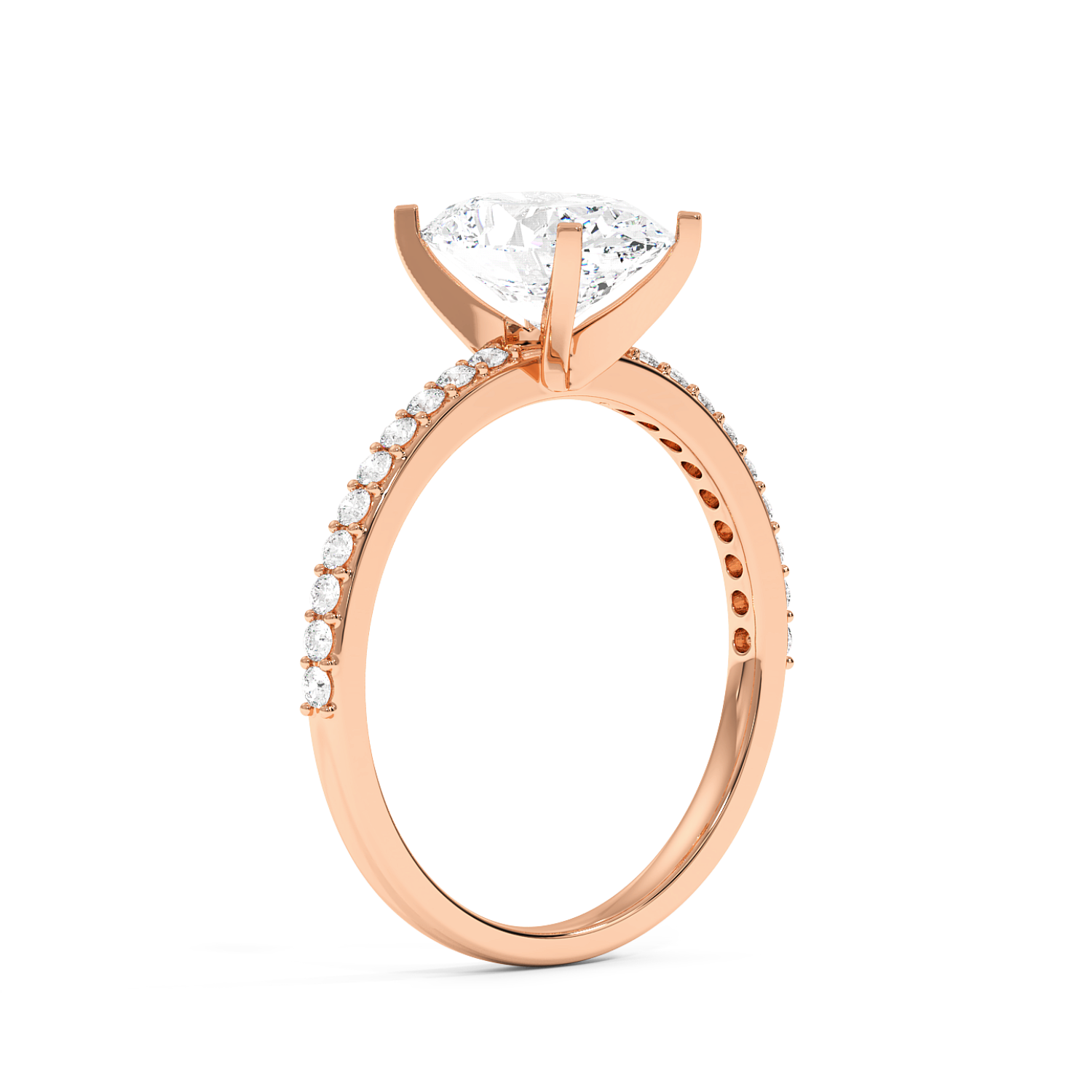 Ashnoor - Rose Gold - ashnoor-RG-oval-angle