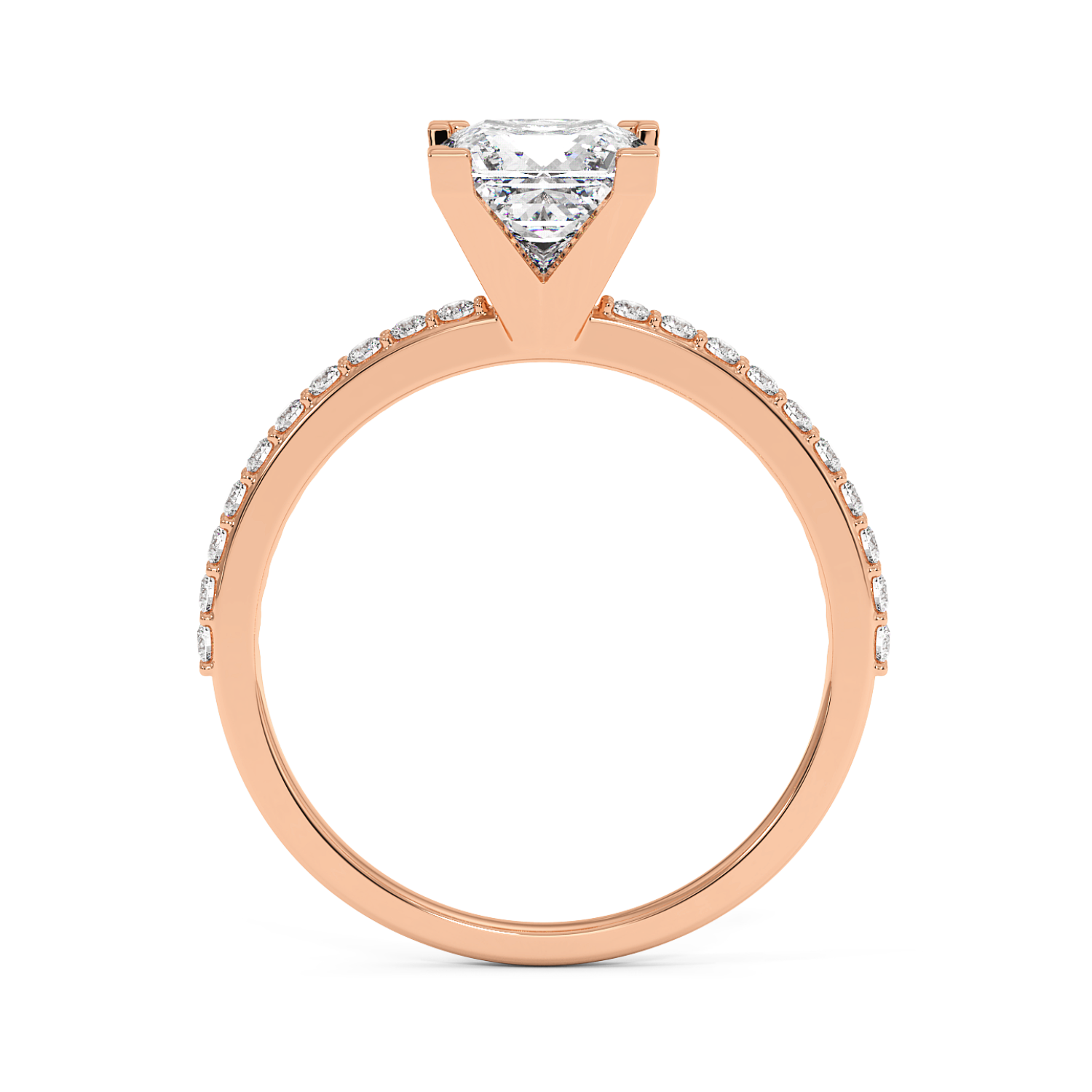 Ashnoor - Rose Gold - ashnoor-RG-princess-front