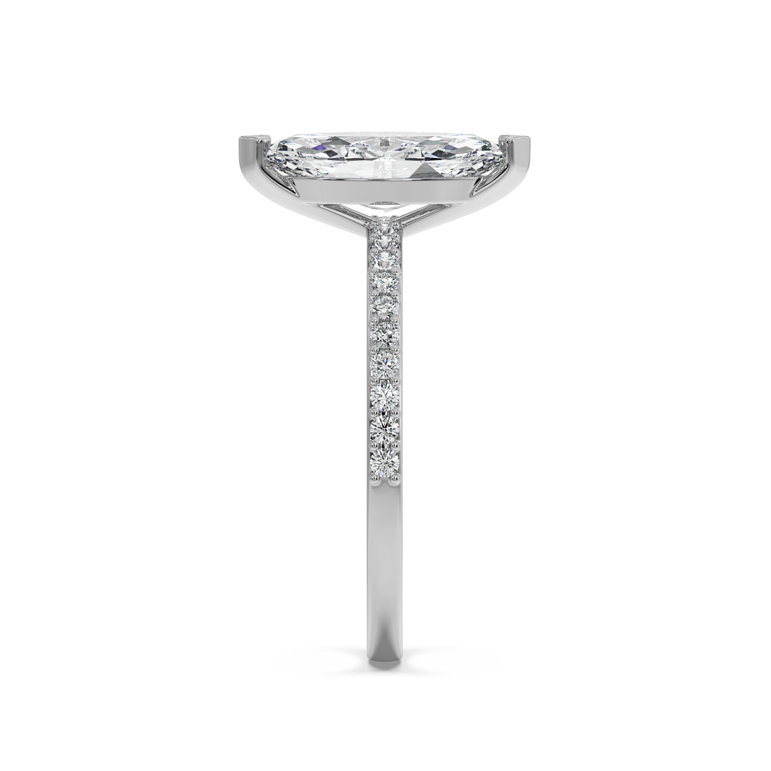 Ashnoor - White Gold - ashnoor-WG-marquise-side