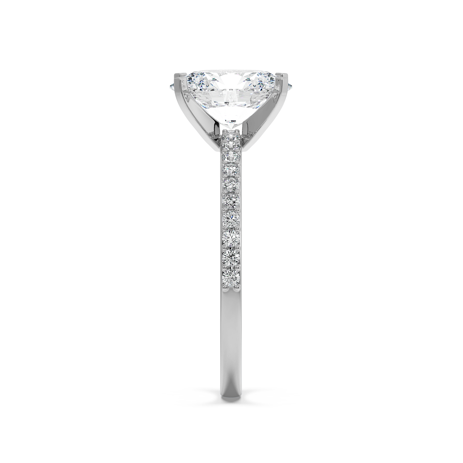 Ashnoor - White Gold - ashnoor-WG-oval-side