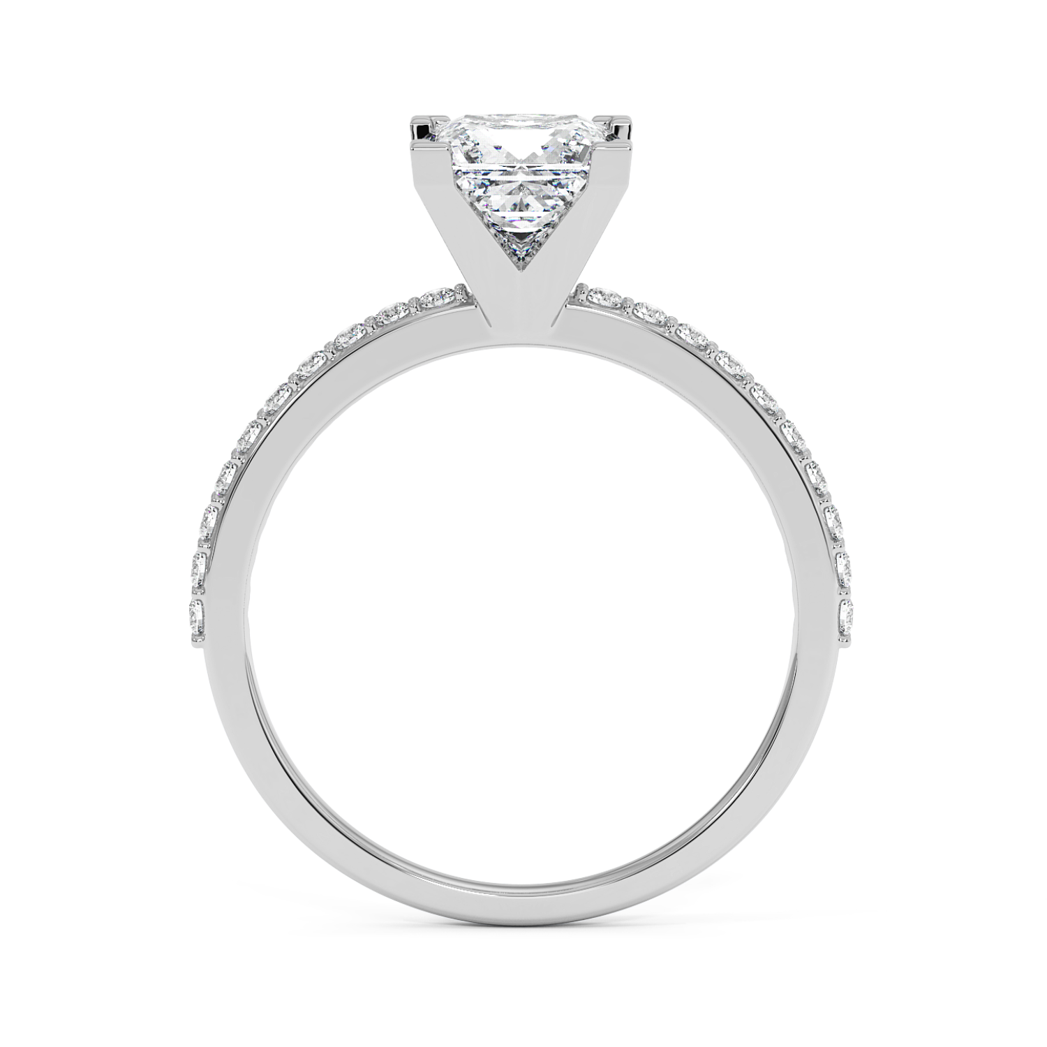 Ashnoor - White Gold - ashnoor-WG-princess-front
