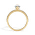 Ashnoor - Yellow Gold - ashnoor-YG-marquise-front
