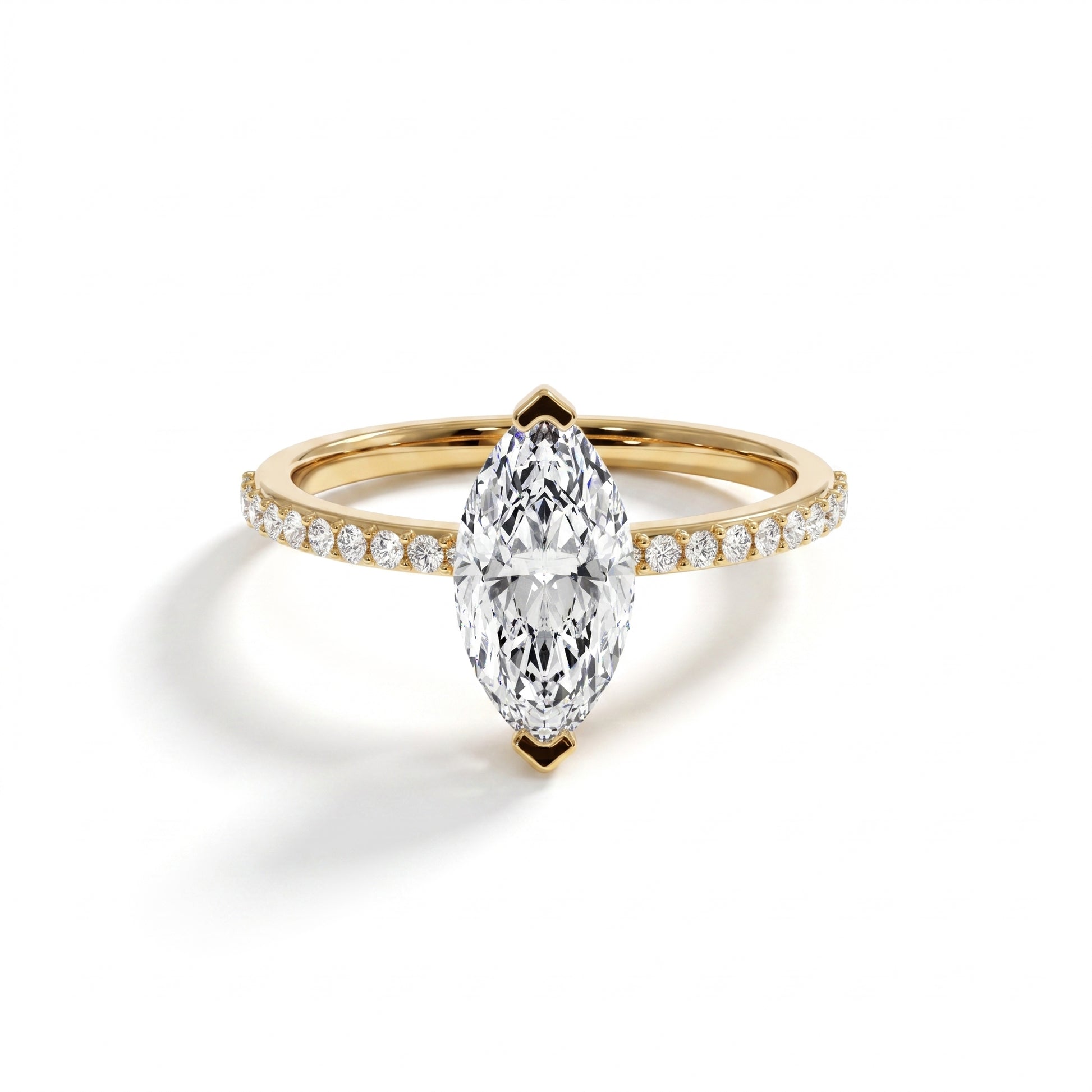 Ashnoor - Yellow Gold - ashnoor-YG-marquise-hero