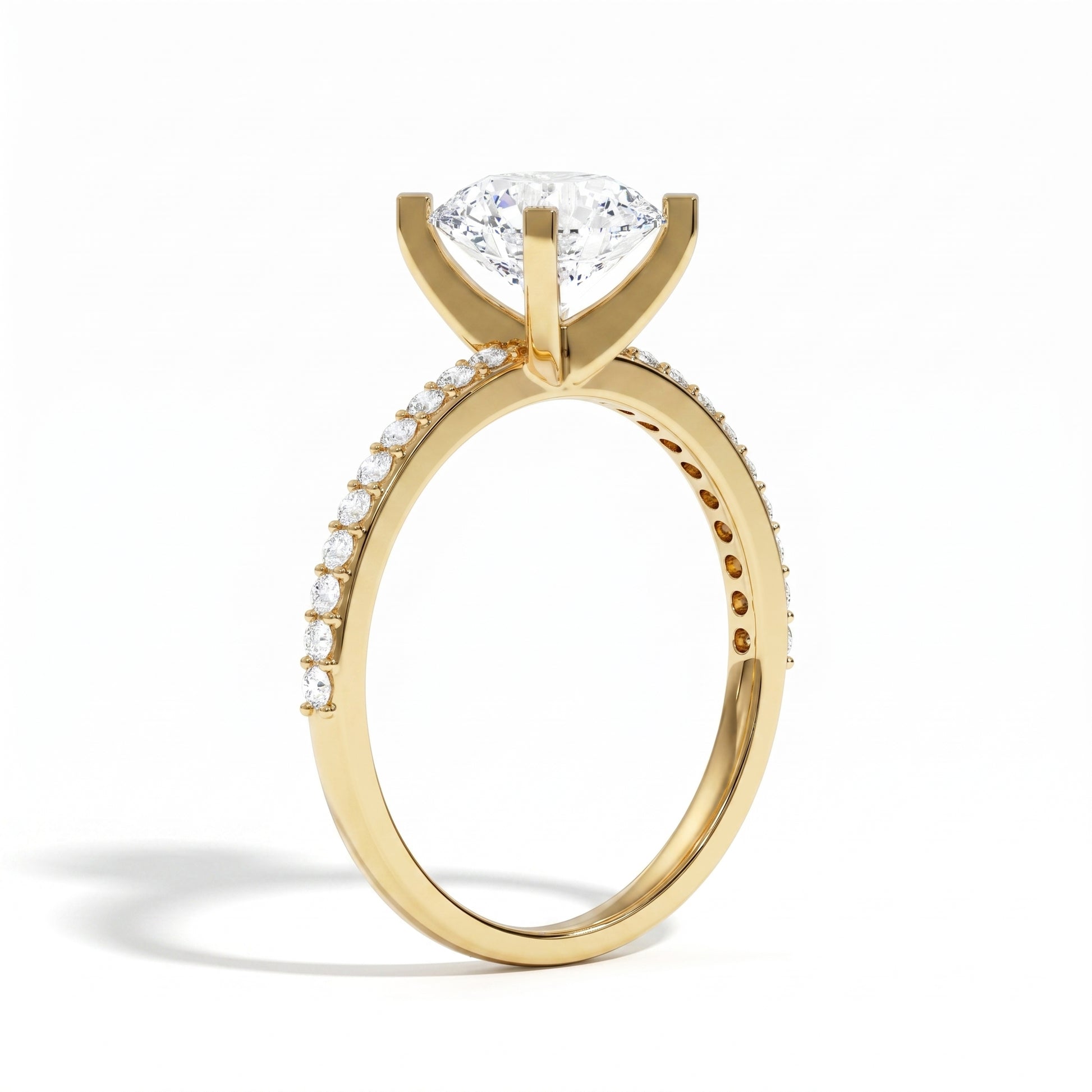 Ashnoor - Yellow Gold - ashnoor-YG-round-angle