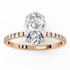 Aurora - Rose Gold - oval-angle