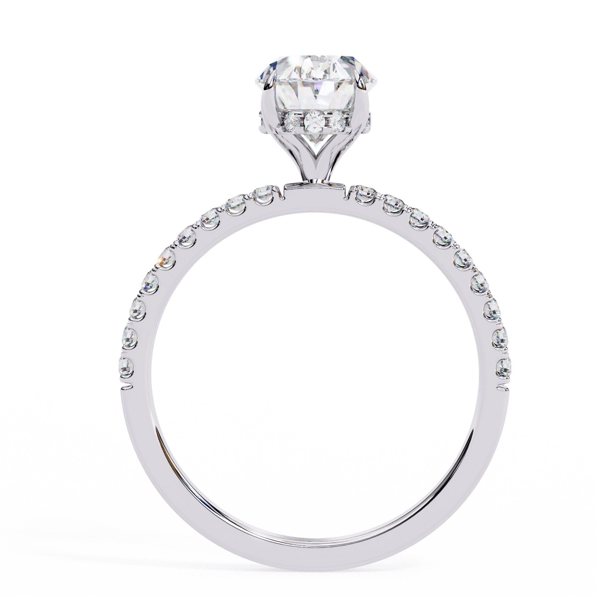 Aurora - White Gold - oval-angle-2