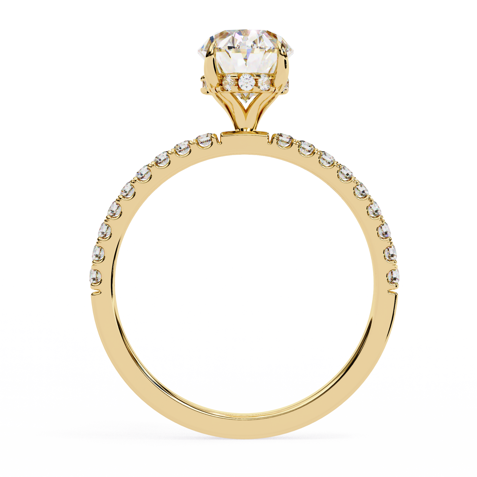 Aurora - Yellow Gold - oval-angle-2