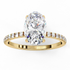 Aurora - Yellow Gold - oval-angle