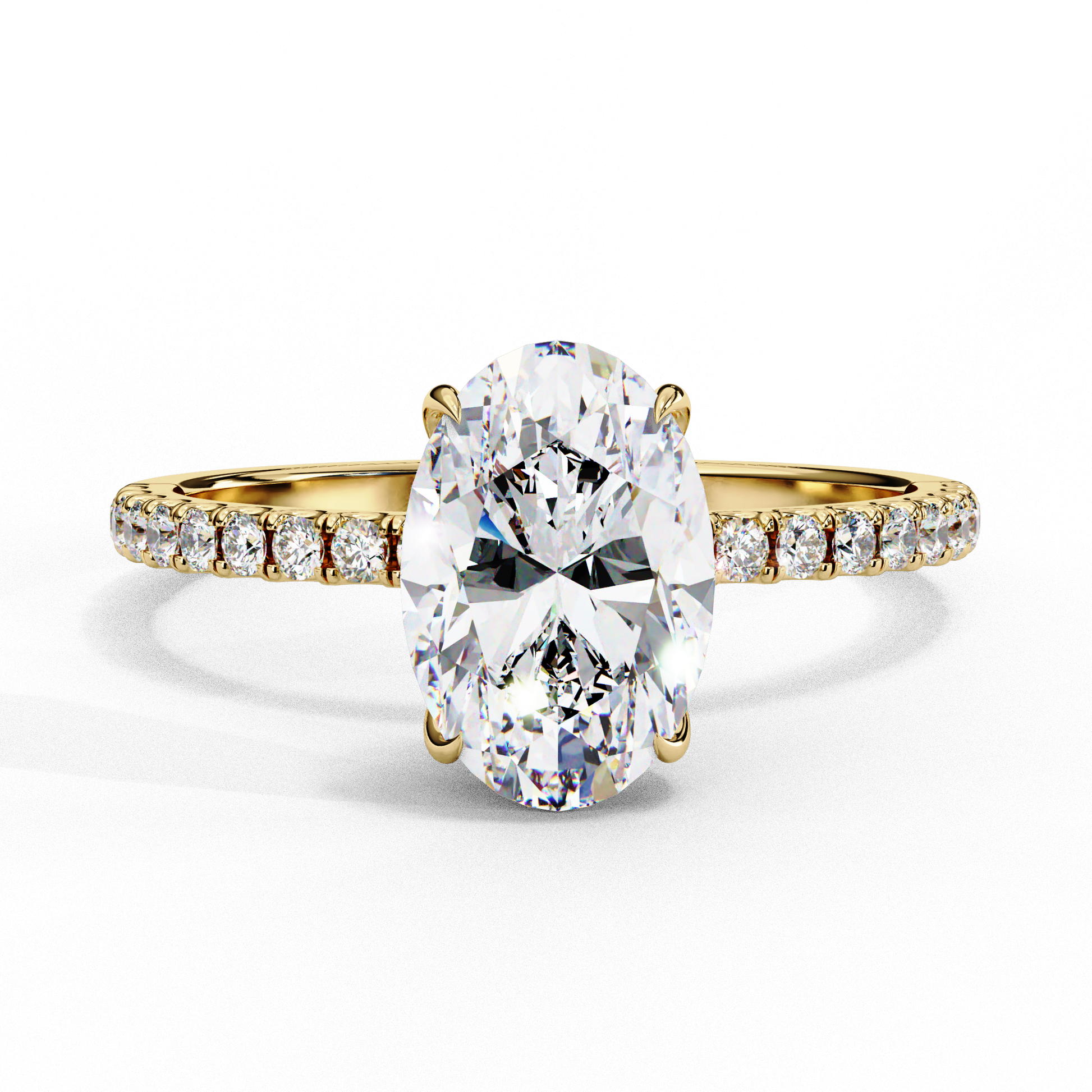 Aurora - Yellow Gold - oval-hero