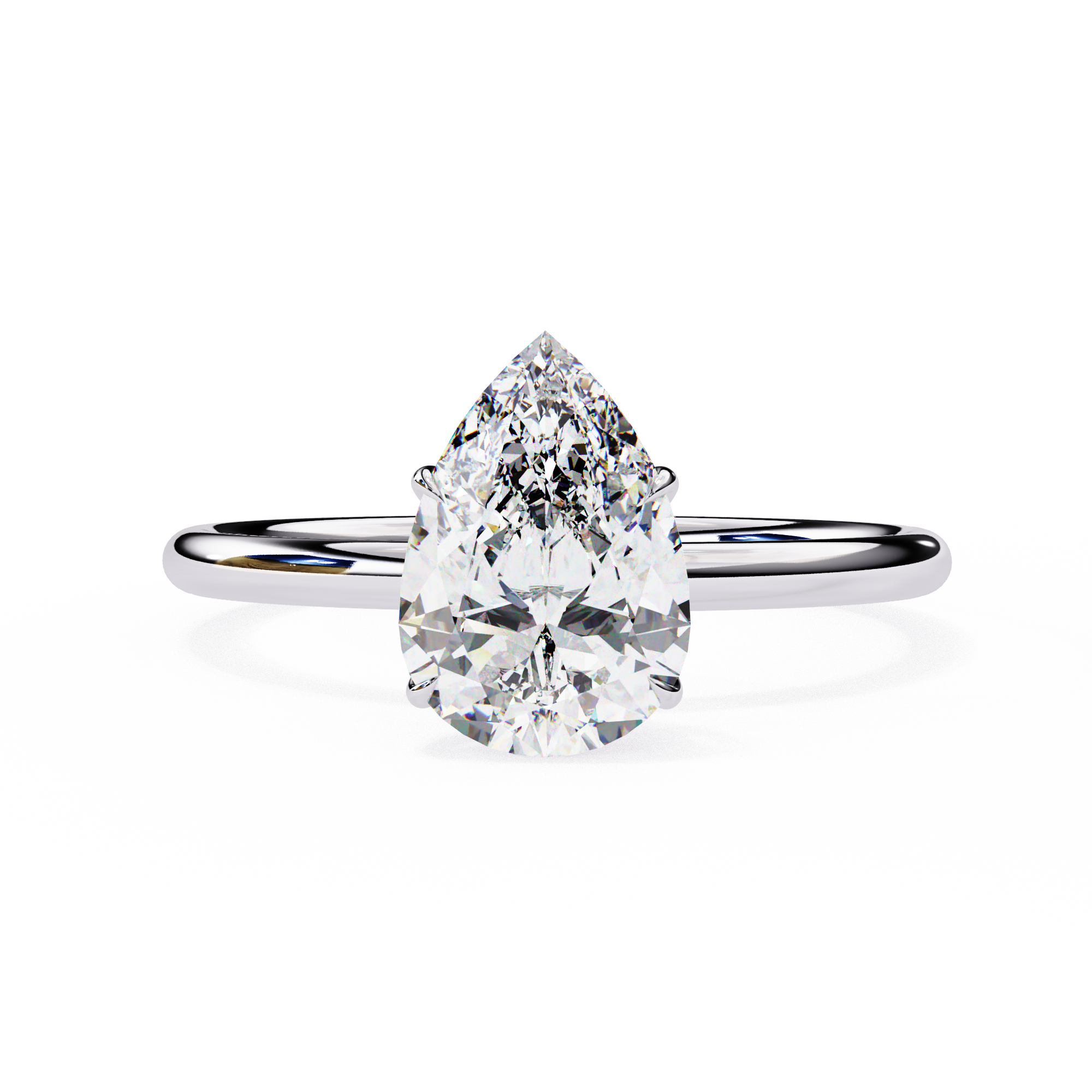 Bella - White Gold - bella-WG-pear-hero