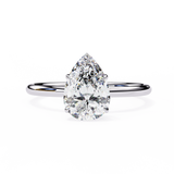 Bella - Delicate Modern Prong Lab Grown Diamond Engagement Ring