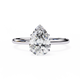 Bella - Delicate Modern Prong Lab Grown Diamond Engagement Ring