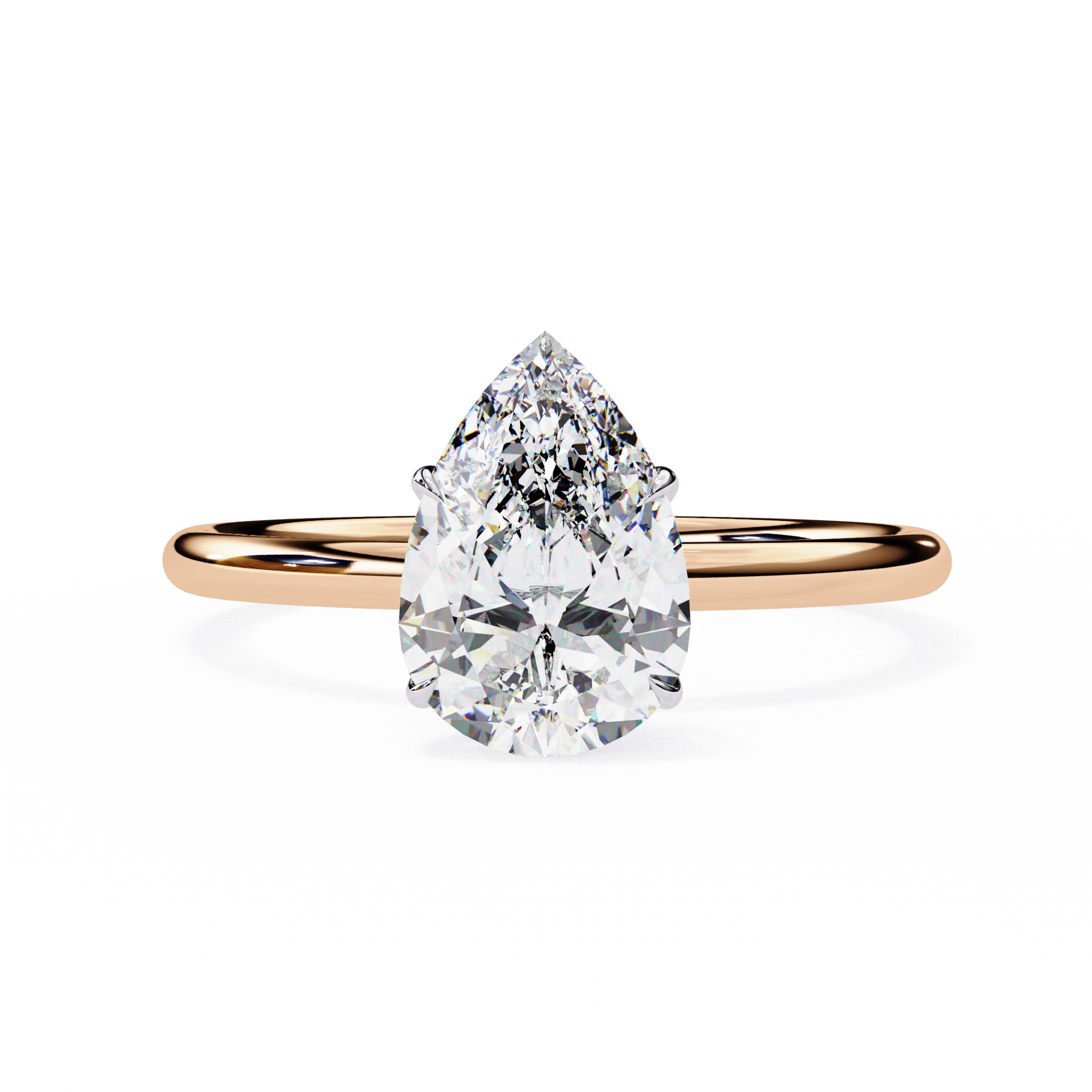 Bella - Rose Gold - pear-hero
